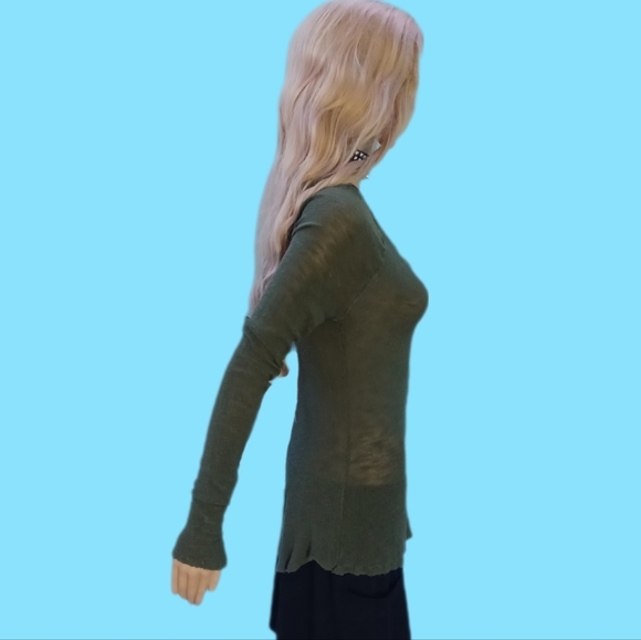 Intimately Free people L cut-out tunic top - Picture 3 of 8